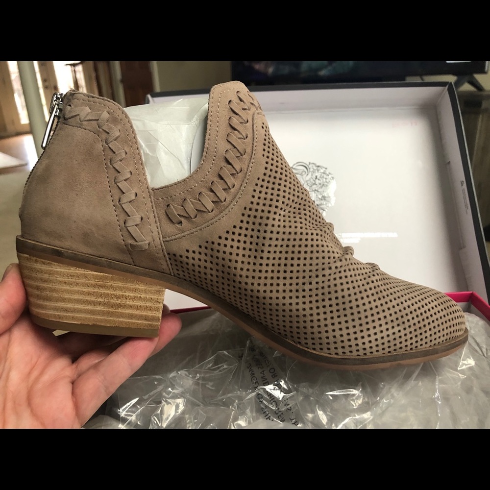 Vince Camuto suede boots, size 9 W